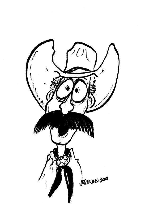Quick Sketch - The Cowboy Poet