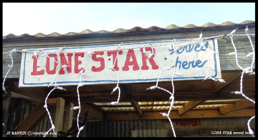 LONE STAR BEER served here ....