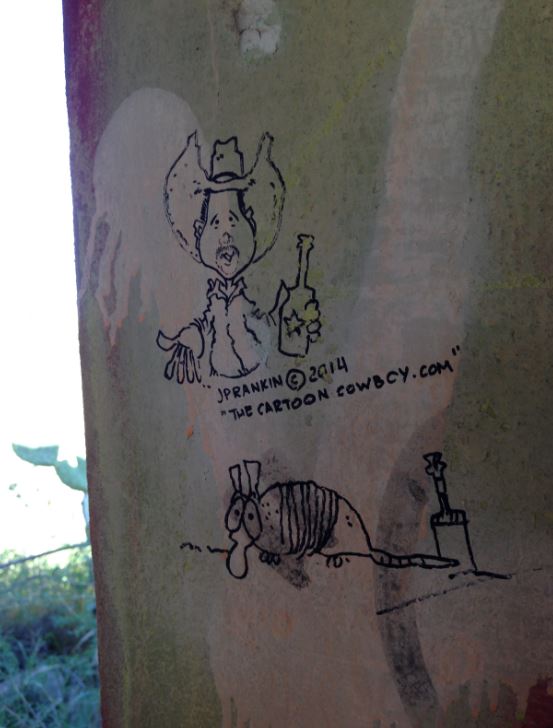 Ancient Wall Art along the way