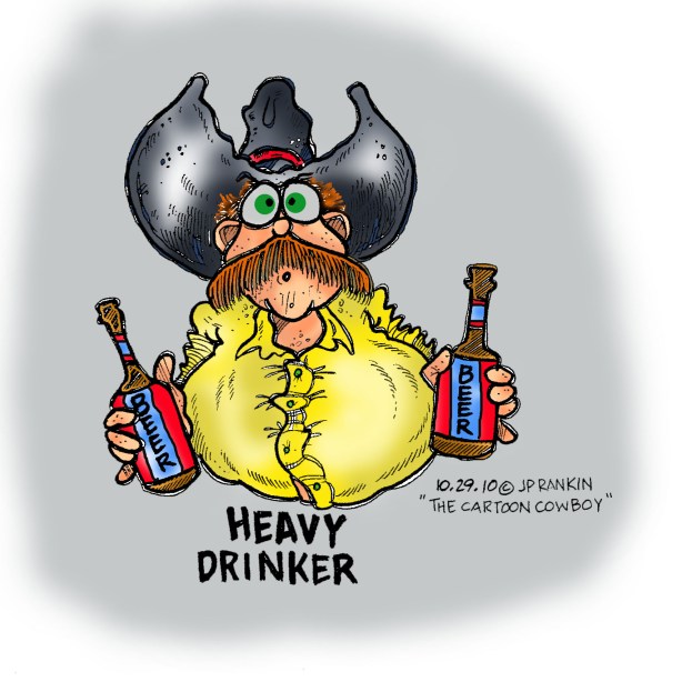 Heavy Drinker in Color