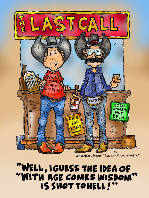 With Age Comes Wisdom Cropped Color